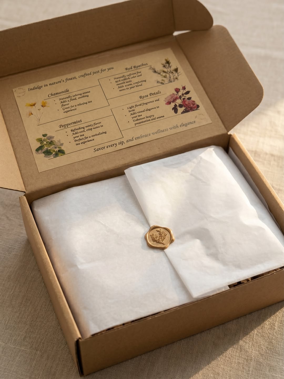 What's Inside a Hummico Tea Gift Box