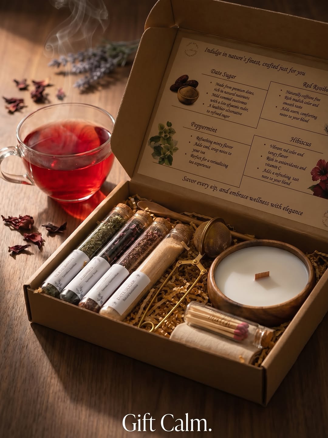 Tea ritual moment