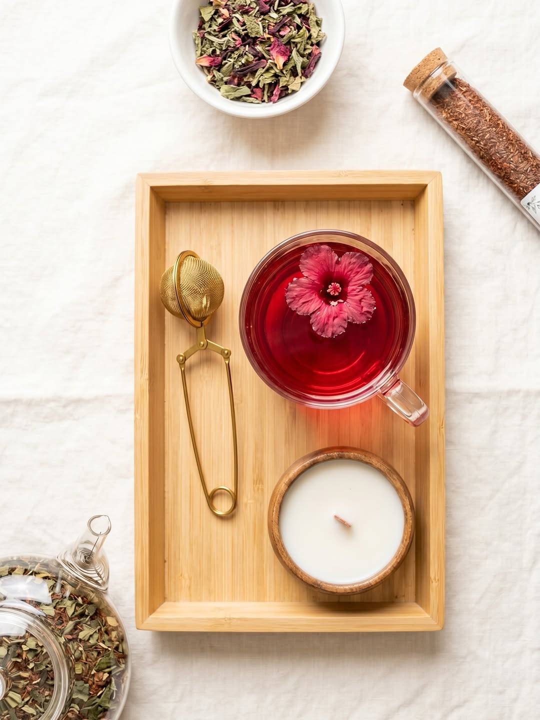 Cozy flatlay