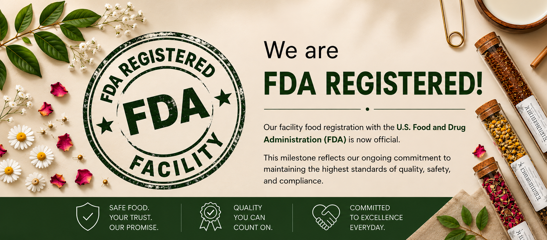 Hummico Designs FDA compliance and quality information