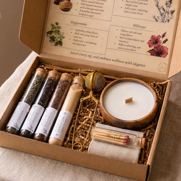 Get Well Soon Gift Box | Cozy Herbal Tea Care Package